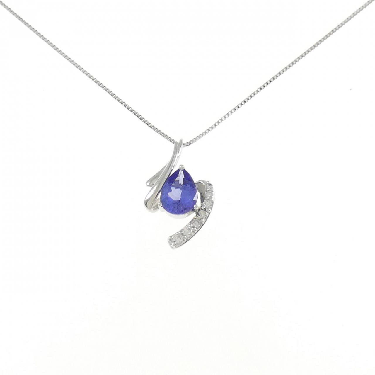 PT900/PT850 Tanzanite Necklace