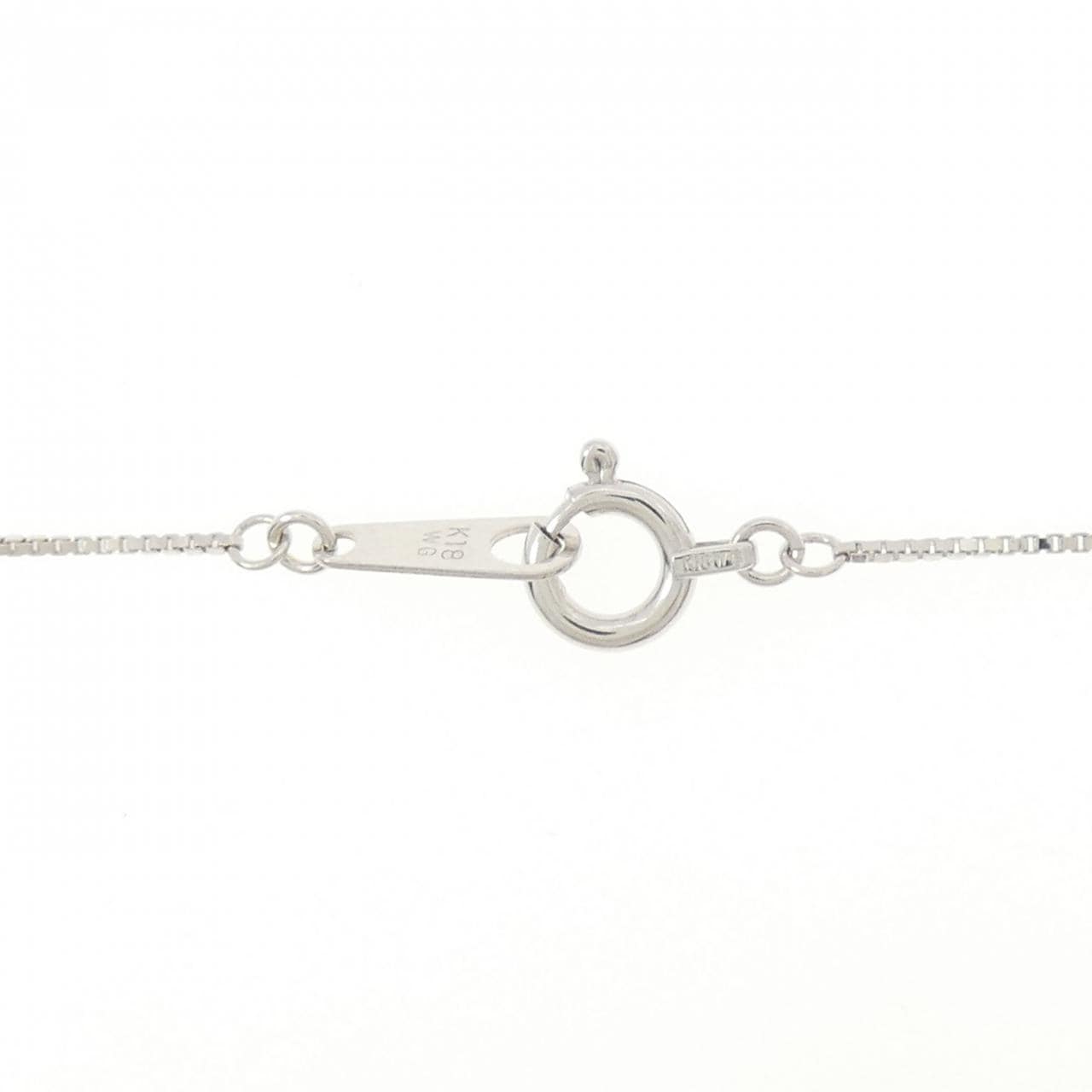 K18YG/K18WG 心形钻石项链 0.15CT