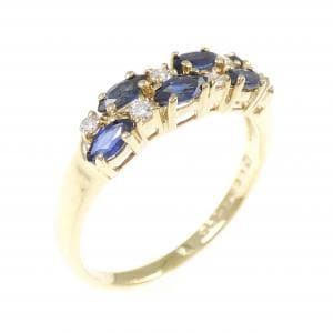 ミキモト サファイヤ リング 0.58CT