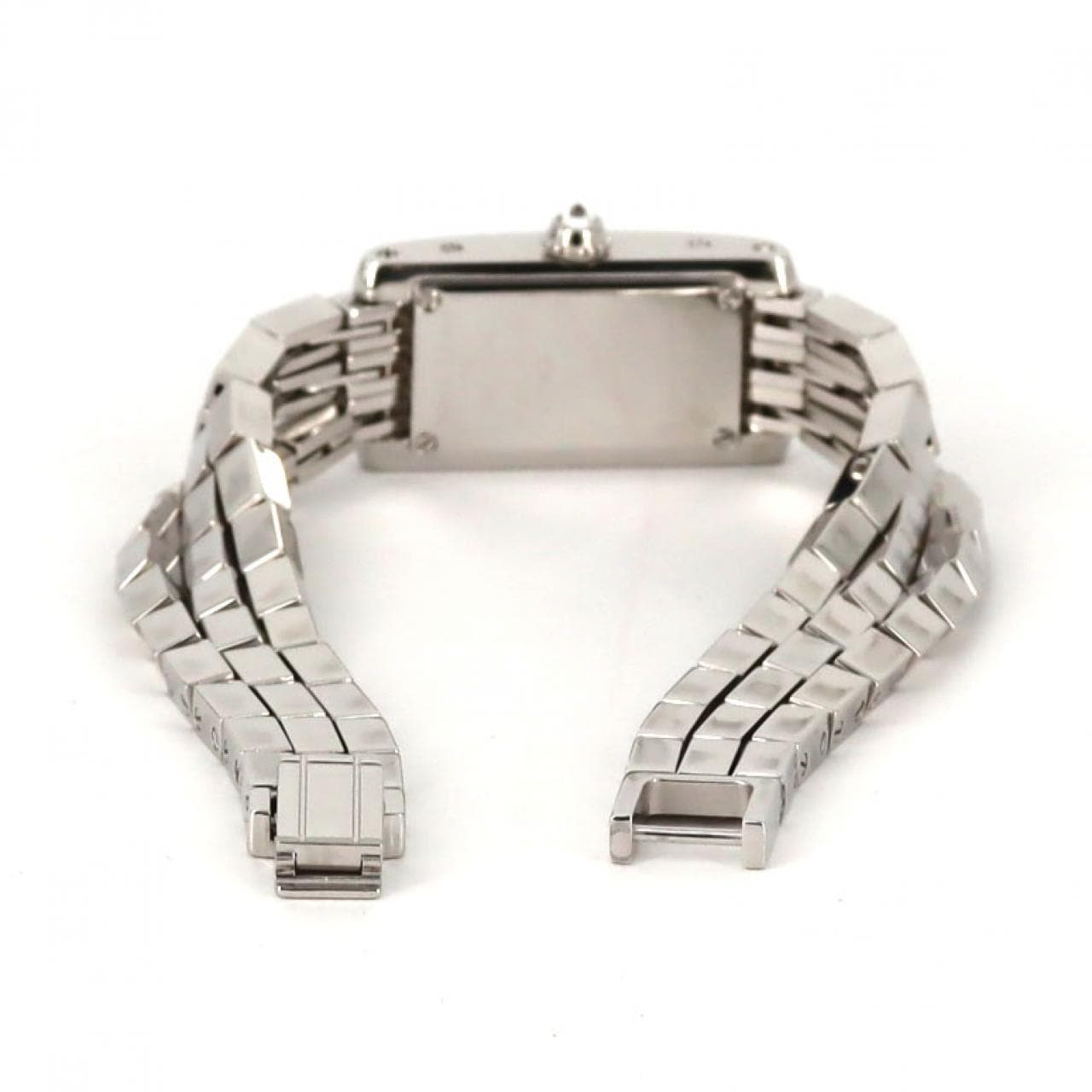 カルティエ タンクアロンジェラニエールSM WG WJ2001W3 WG クォーツ