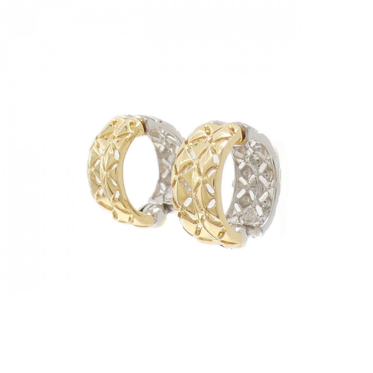 K18YG/K14WG イヤリング