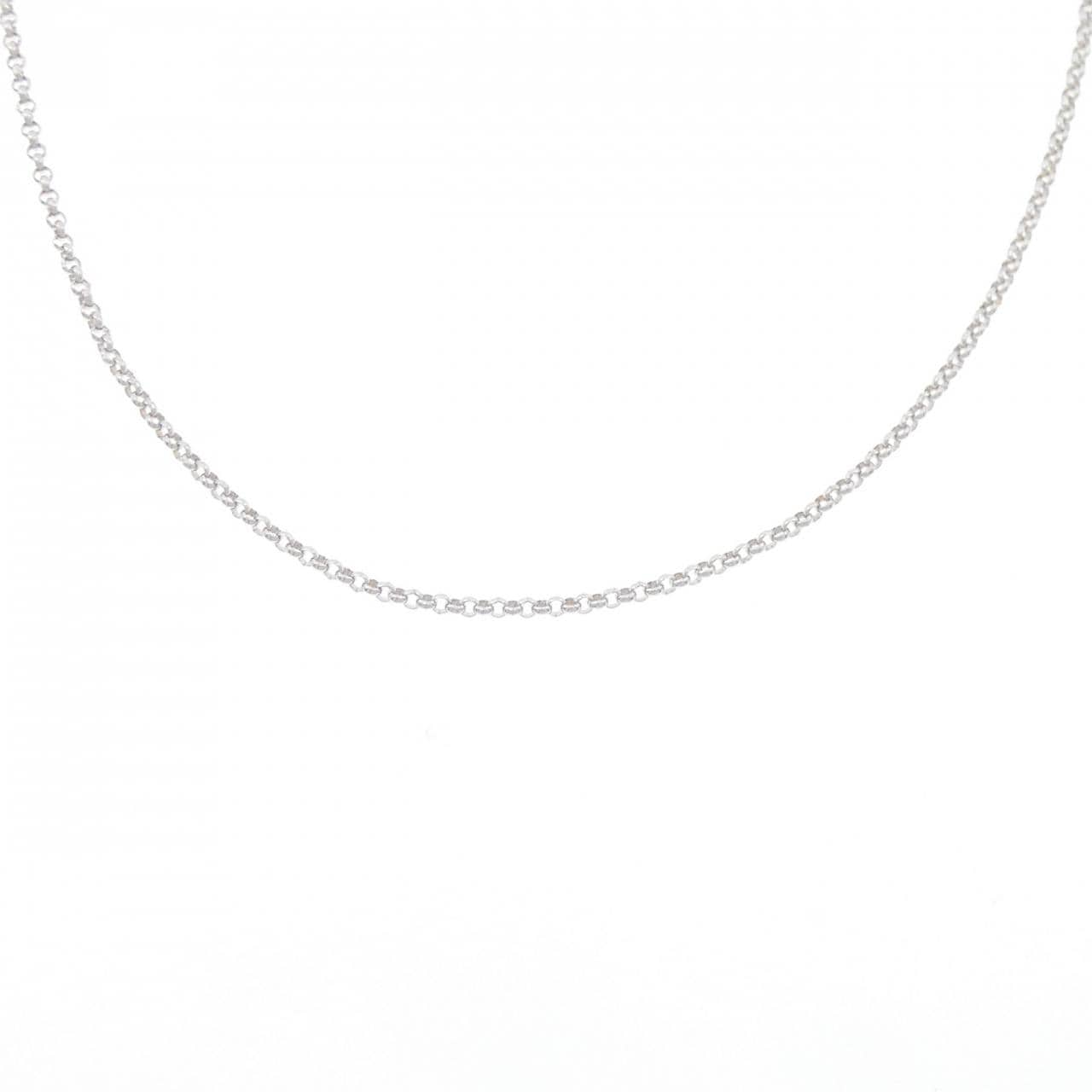 K18WG chain necklace
