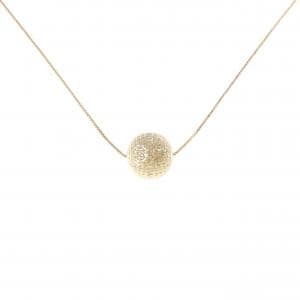 K18YG ボール ネックレス