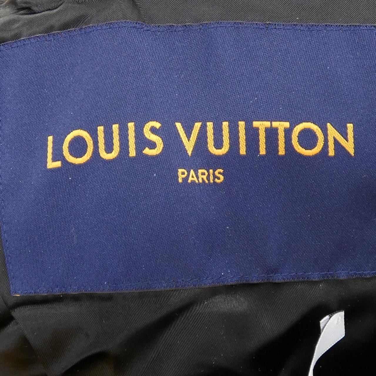 ルイヴィトン LOUIS VUITTON レザーエンブロイダリーバーシティ HML81EIZ3 ブルゾン