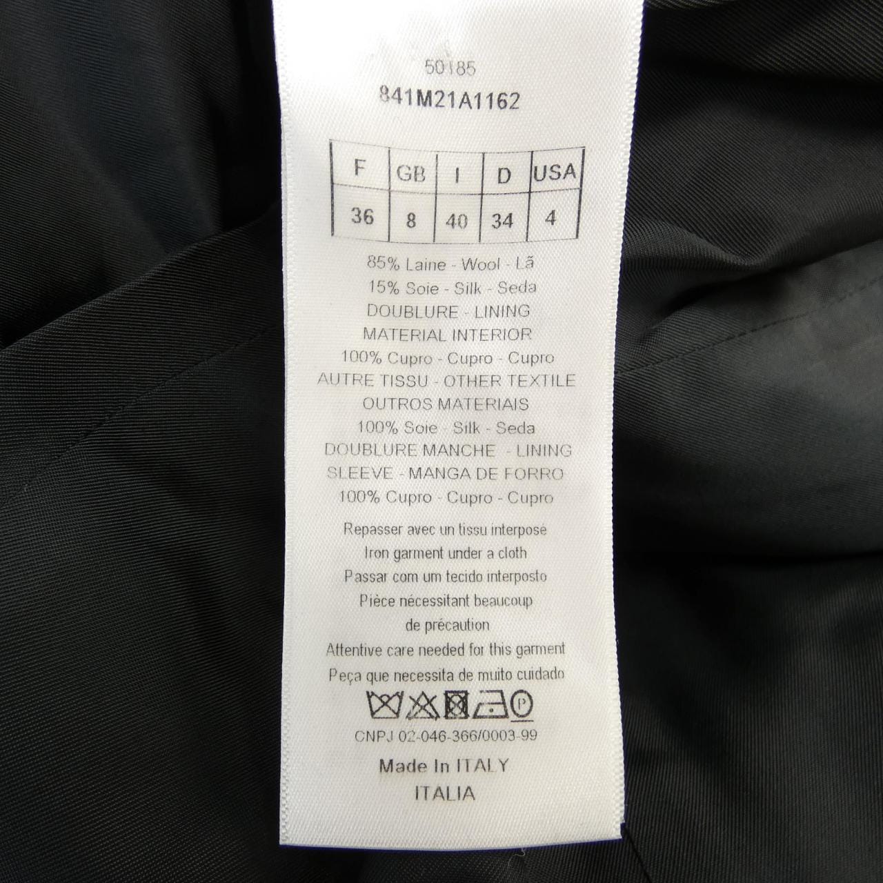 CHRISTIAN DIOR CHRISTIAN DIOR 841M21A1162 Coat