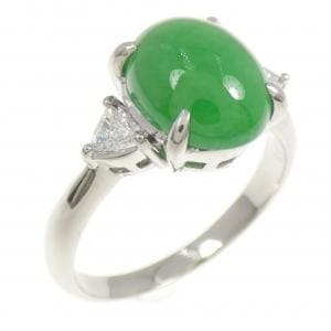 PT900 ヒスイ リング 3.64CT