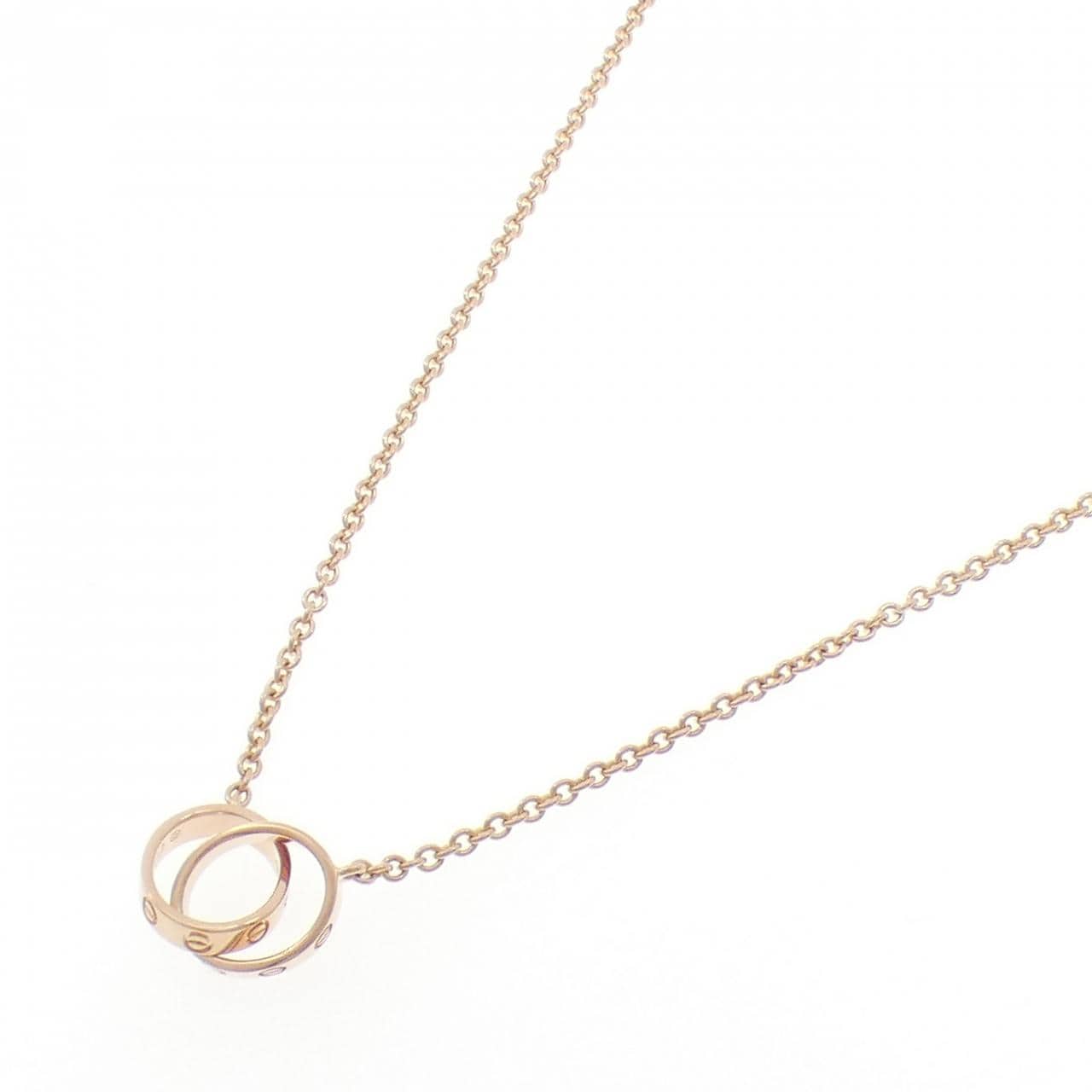 カルティエ ベビーラブ ネックレス