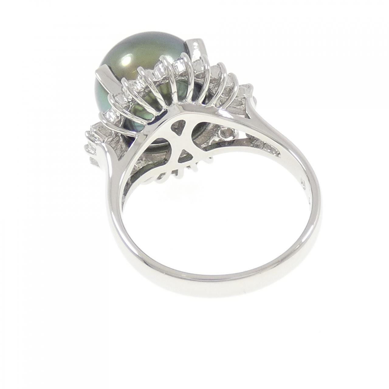 タサキ 黒蝶パール リング 11.2mm