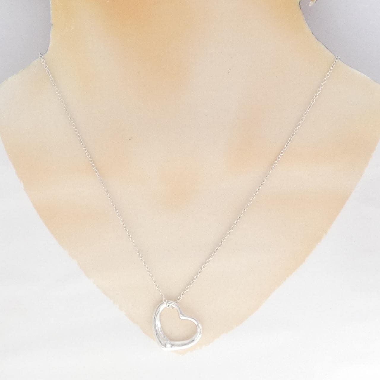 ティファニー オープンハート ネックレス