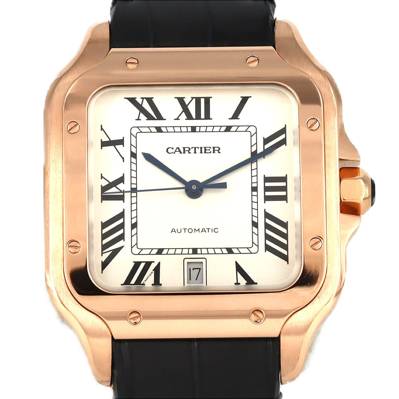 カルティエ サントス ドゥ カルティエLM PG WGSA0019 PG･RG 自動巻