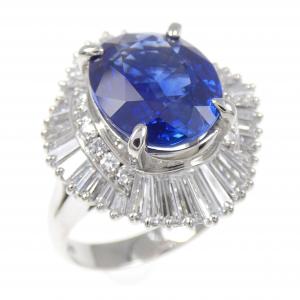 PT900 サファイヤ リング 4.33CT