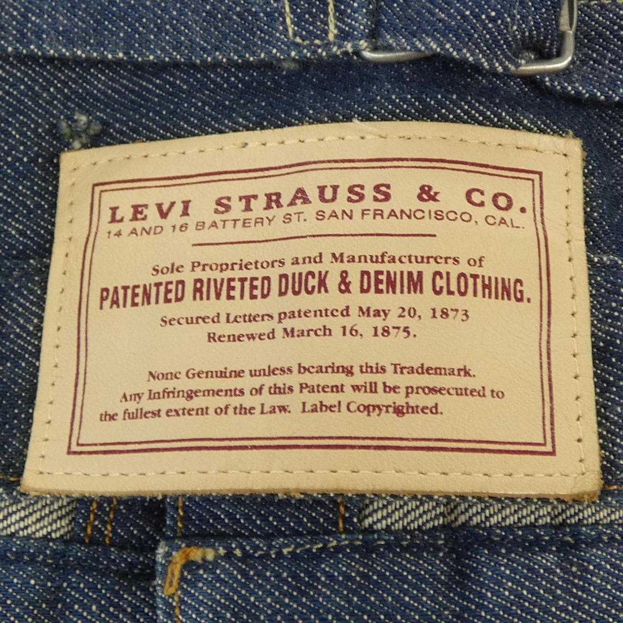 リーバイスヴィンテージクロージン LEVI'S VINTAGE CLOTHING 618660006 デニムジャケット