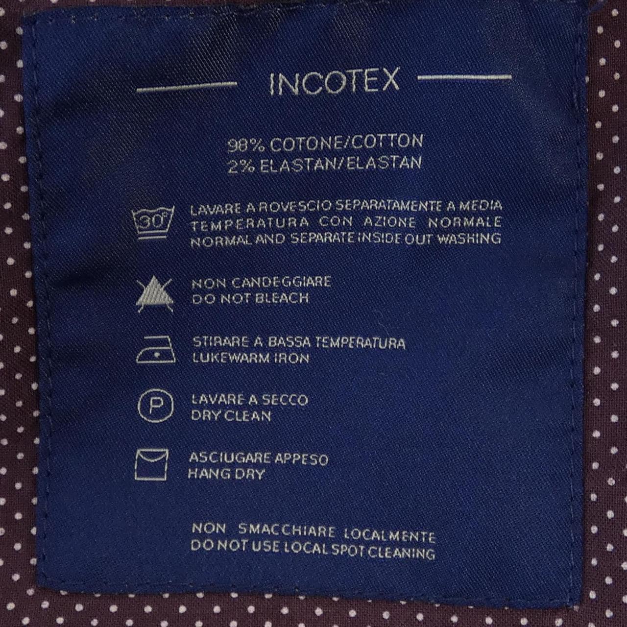 インコテックス INCOTEX パンツ