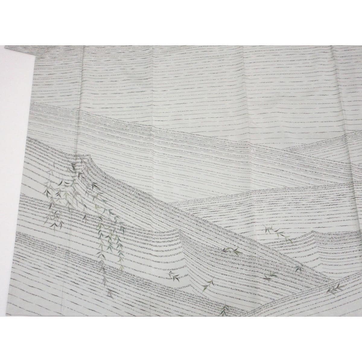 訪問着　証紙付【牛首紬】