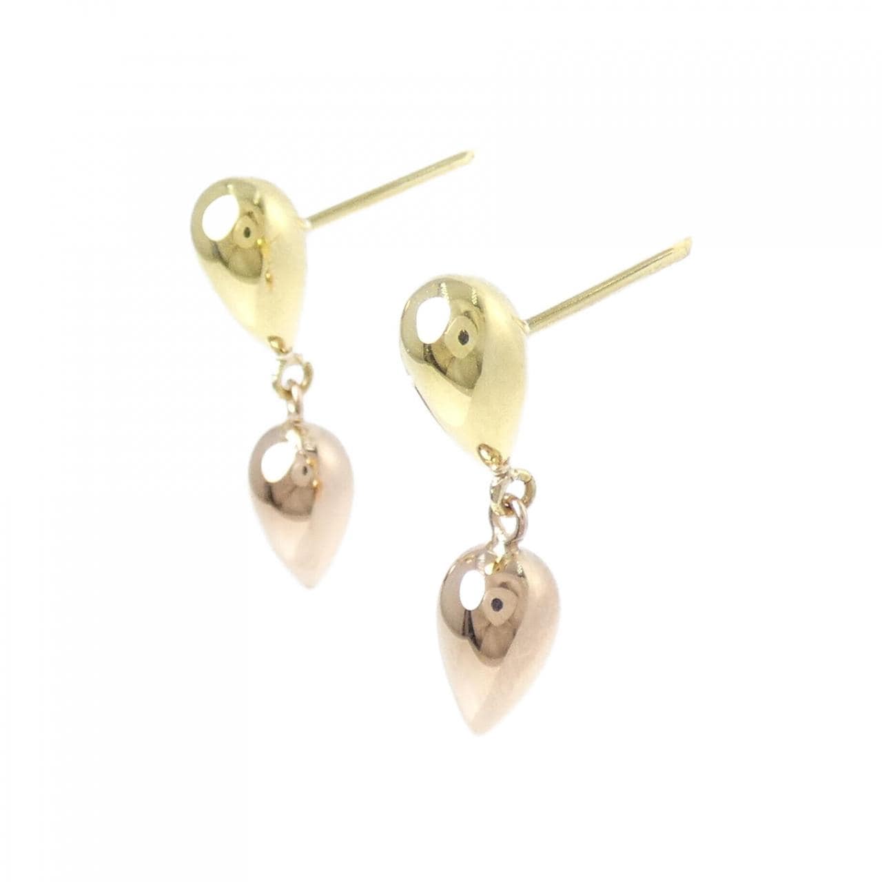 K18YG/K18PG ピアス
