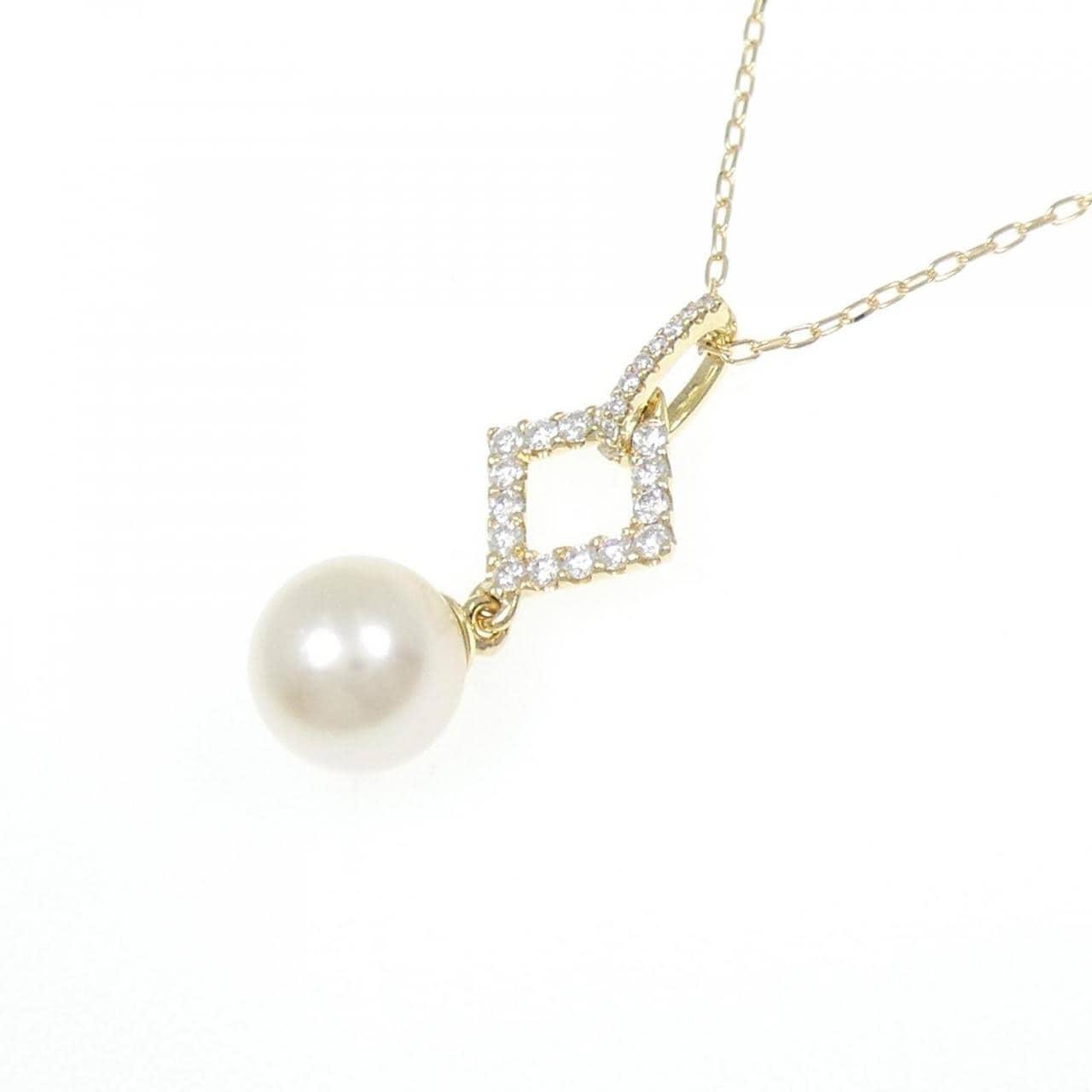 K18YG アコヤパール ネックレス 8mm