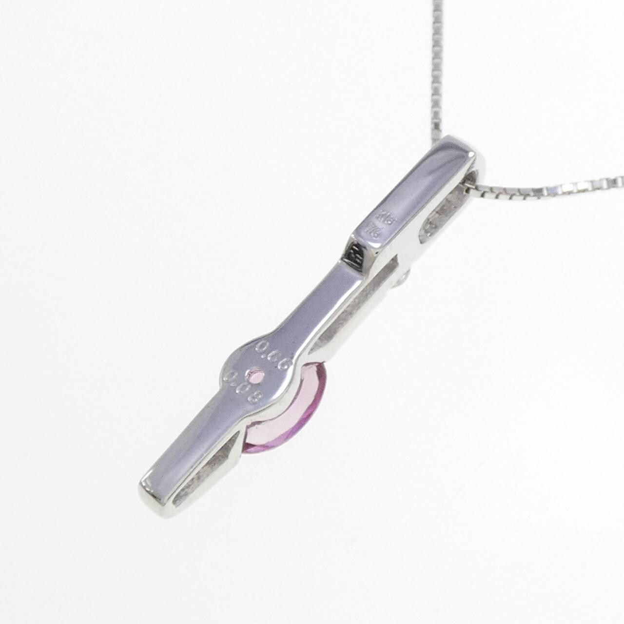 K18WG トルマリン ネックレス 0.66CT