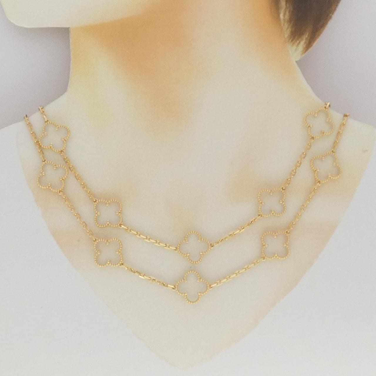 ヴァンクリーフ&アーペル アルハンブラ 20モチーフ ネックレス