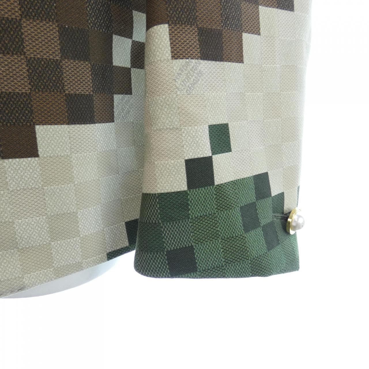 ルイヴィトン LOUIS VUITTON シングルブレスレッドテーラードダミエジャケット HQJ60EHSB ジャケット