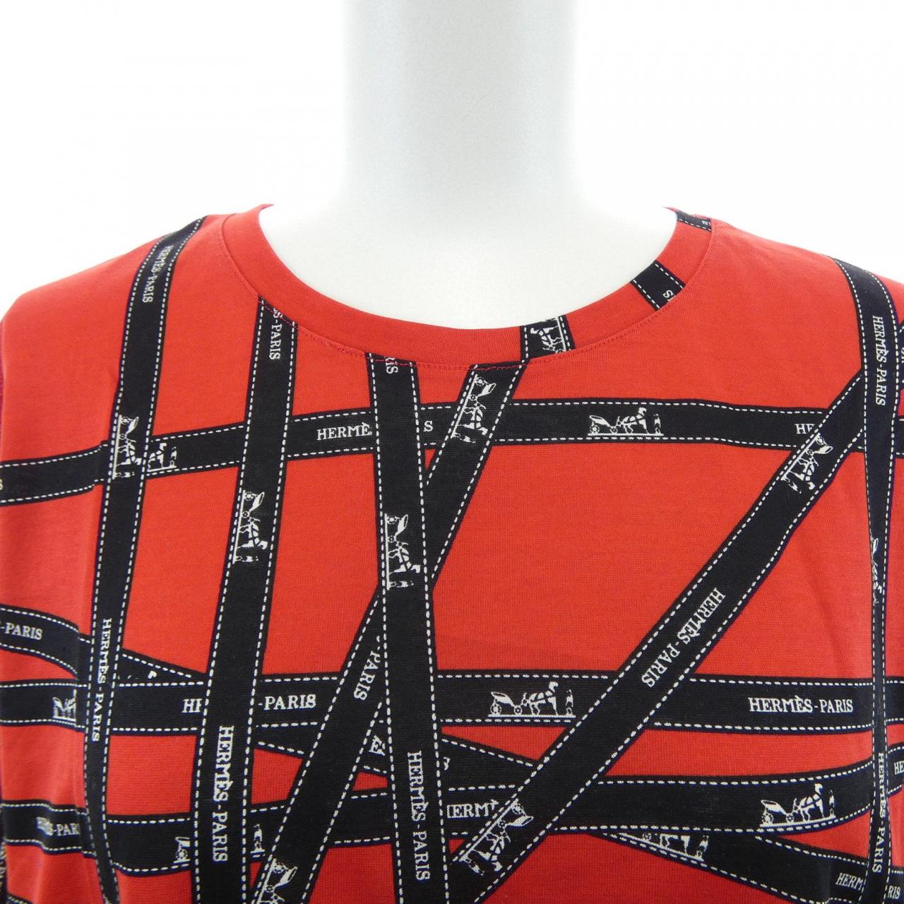 【ヴィンテージ】エルメス HERMES ボリュデュック Tシャツ