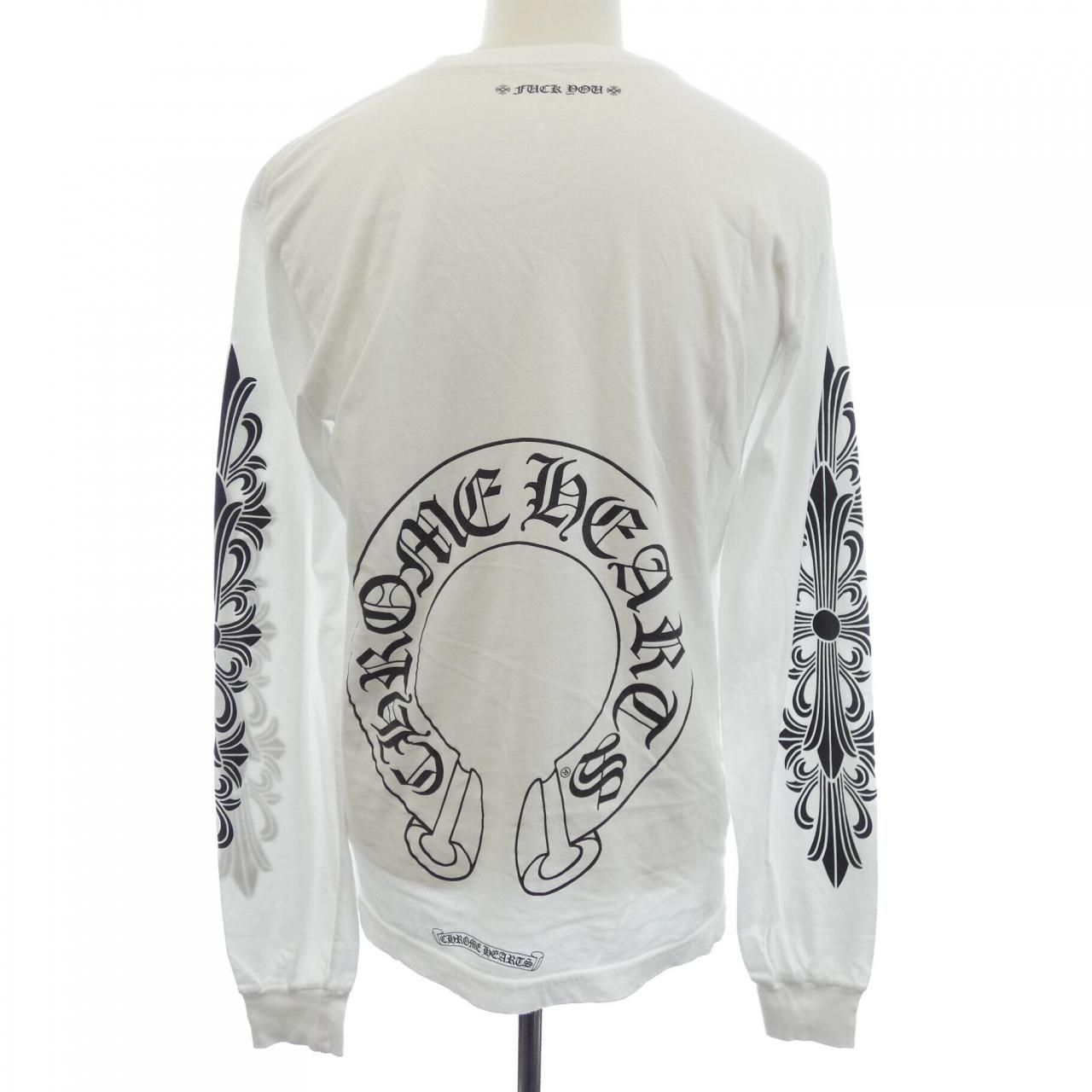 クロムハーツ CHROME HEARTS ホースシュー HORSE SHOE FACK YOU 2212-304-0053 Tシャツ