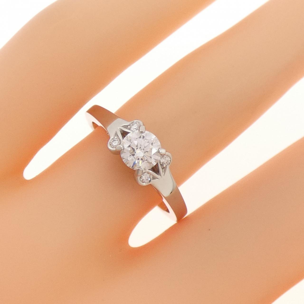 カルティエ バレリーナ リング 0.45CT E IF EXT