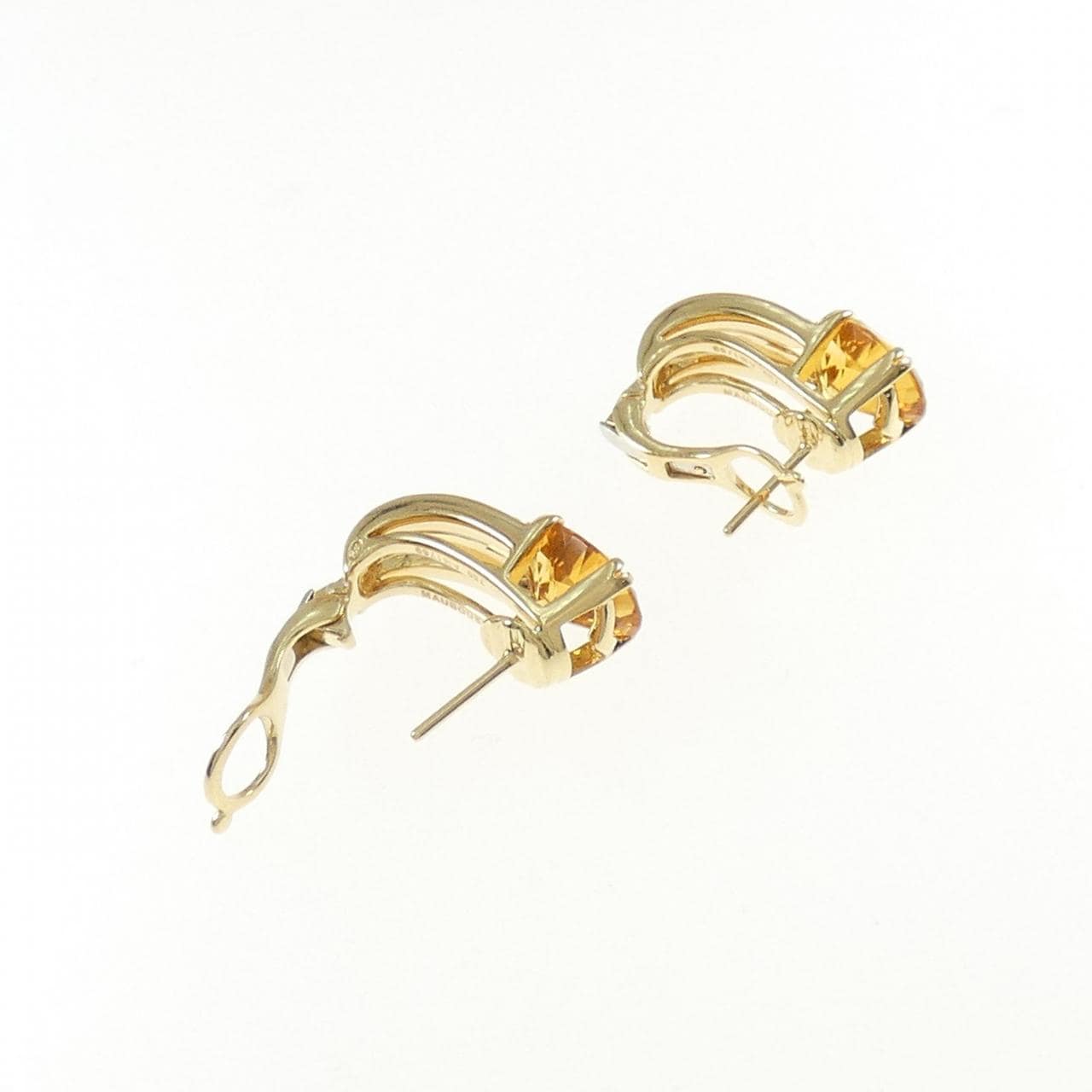 MAUBOUSSIN citrine earrings