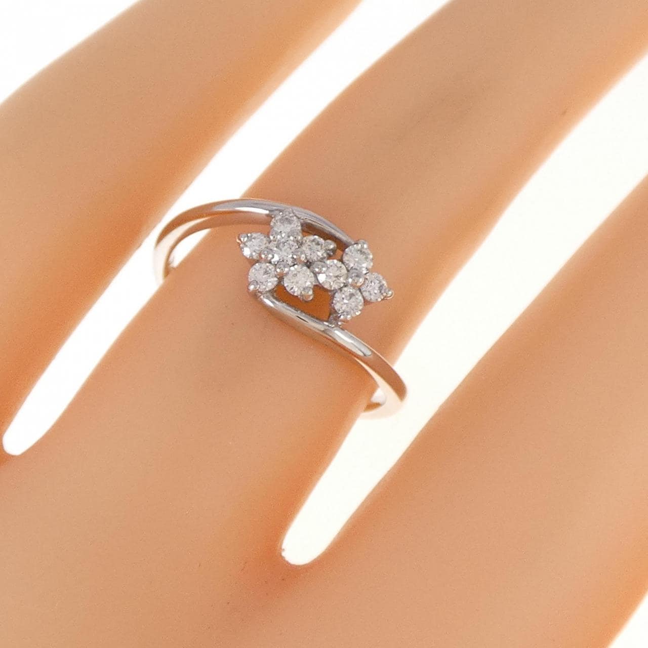 【新品】PT ダイヤモンド リング 0.20CT