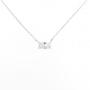 【リメイク】PT900 ダイヤモンド ネックレス 0.16CT