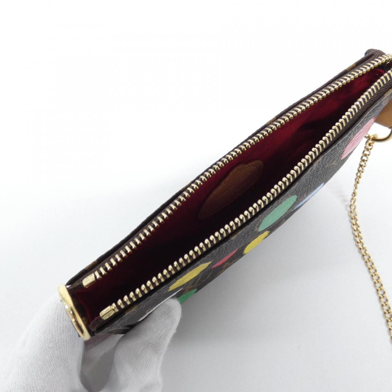 ルイヴィトン モノグラム(LV X YK) ミニ ポシェット アクセソワール M81866 アクセサリーポーチ