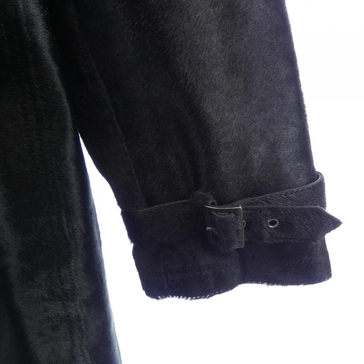 バーバリーロンドン BURBERRY LONDON レザーコート