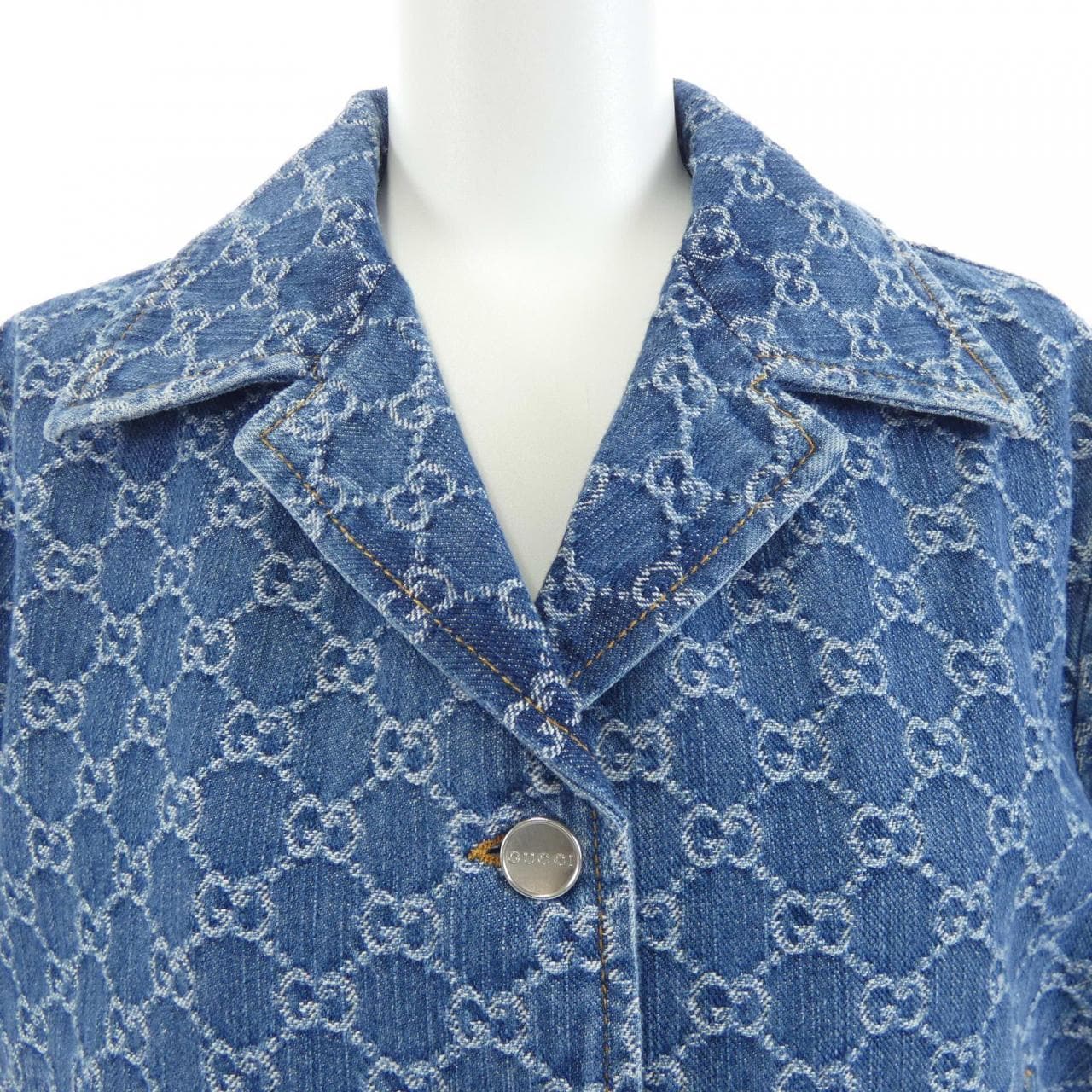 グッチ GUCCI GG DENIM JACQUARD TOP 788680 XDCZE デニムジャケット