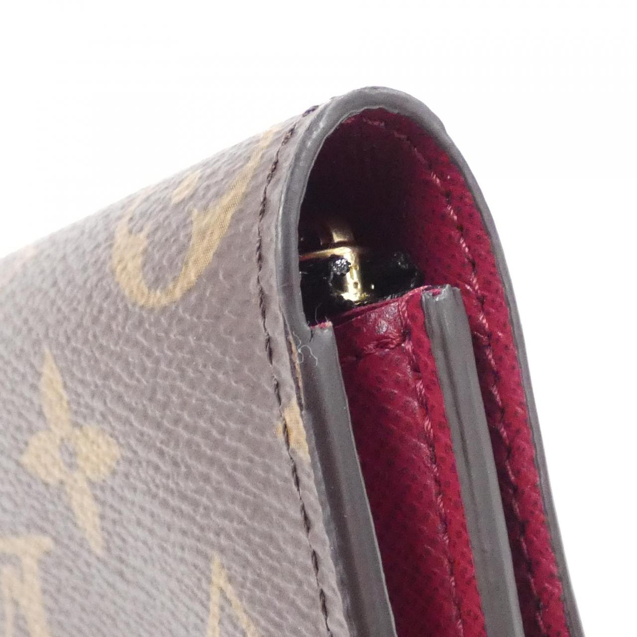 LOUIS VUITTON Monogram Portefeuille Emily M60697 Wallet