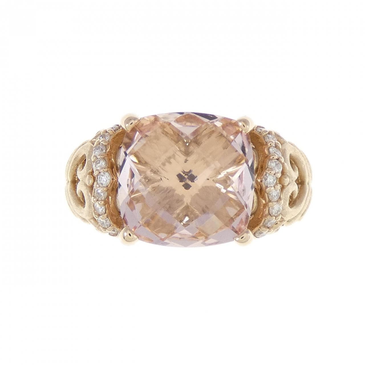 K18PG Beryl Ring 3.62CT