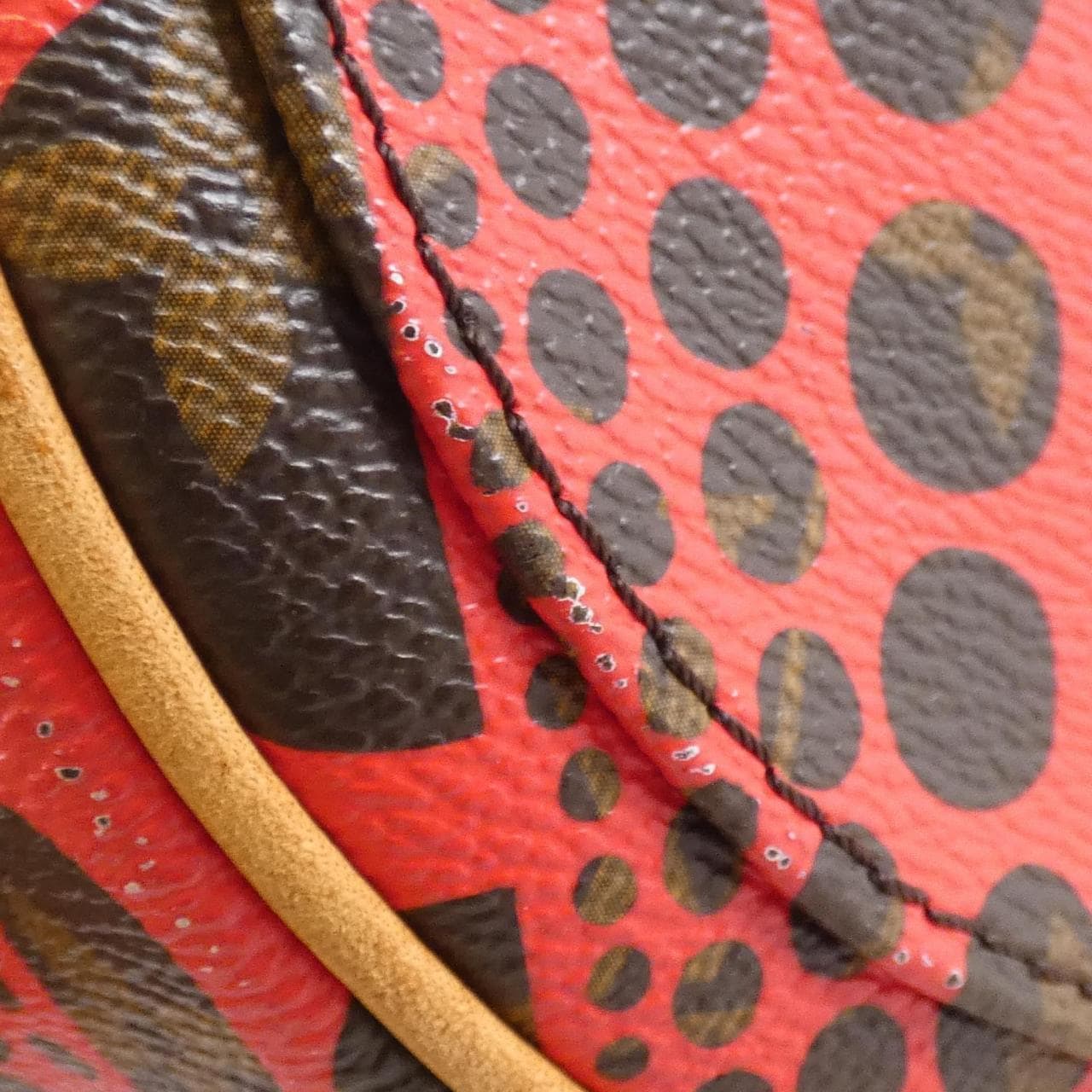 LOUIS VUITTON Monogram Pumpkin Dot (Yayoi Kusama) Papillon 30cm M40689 Bag