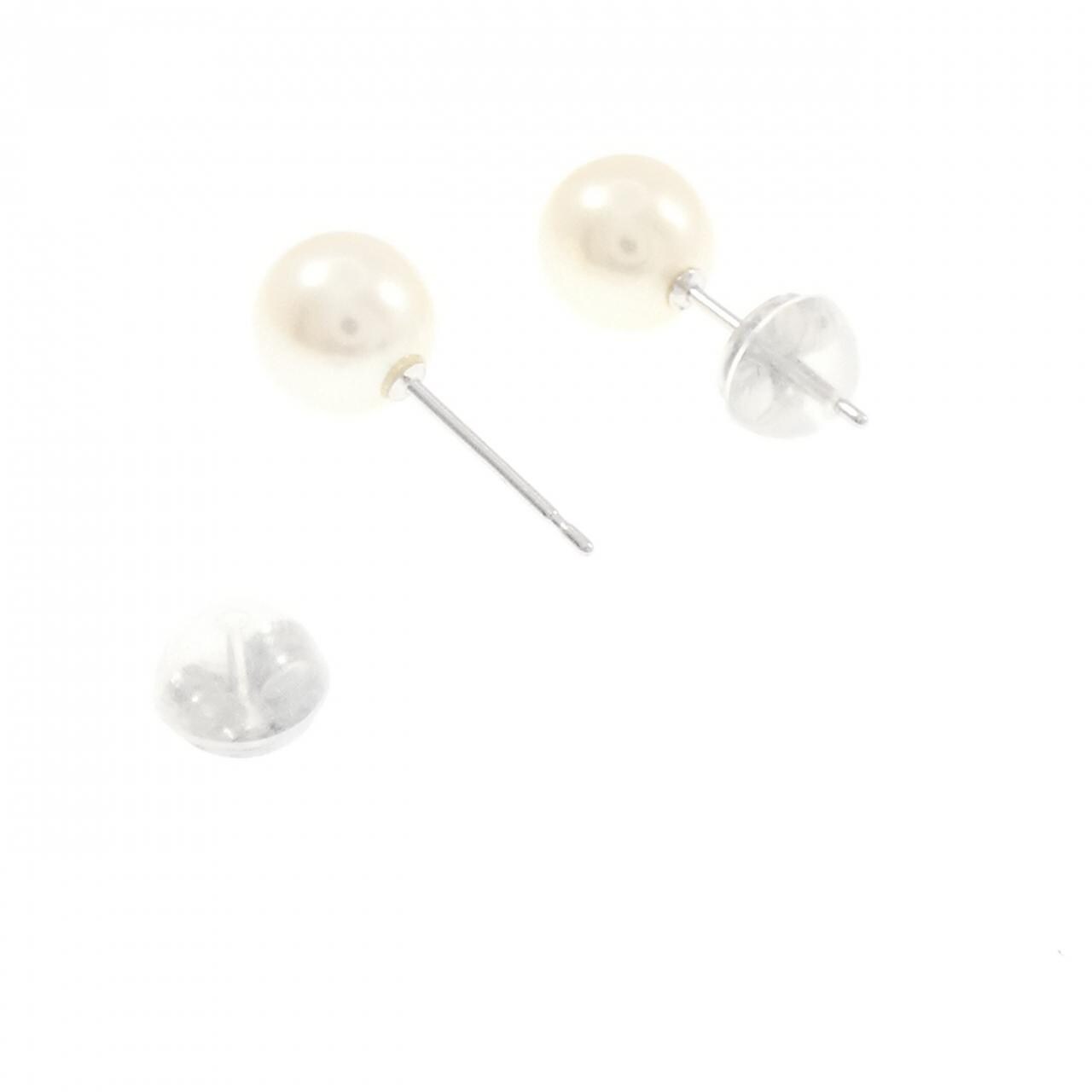 K14WG アコヤパール ピアス 6.2mm
