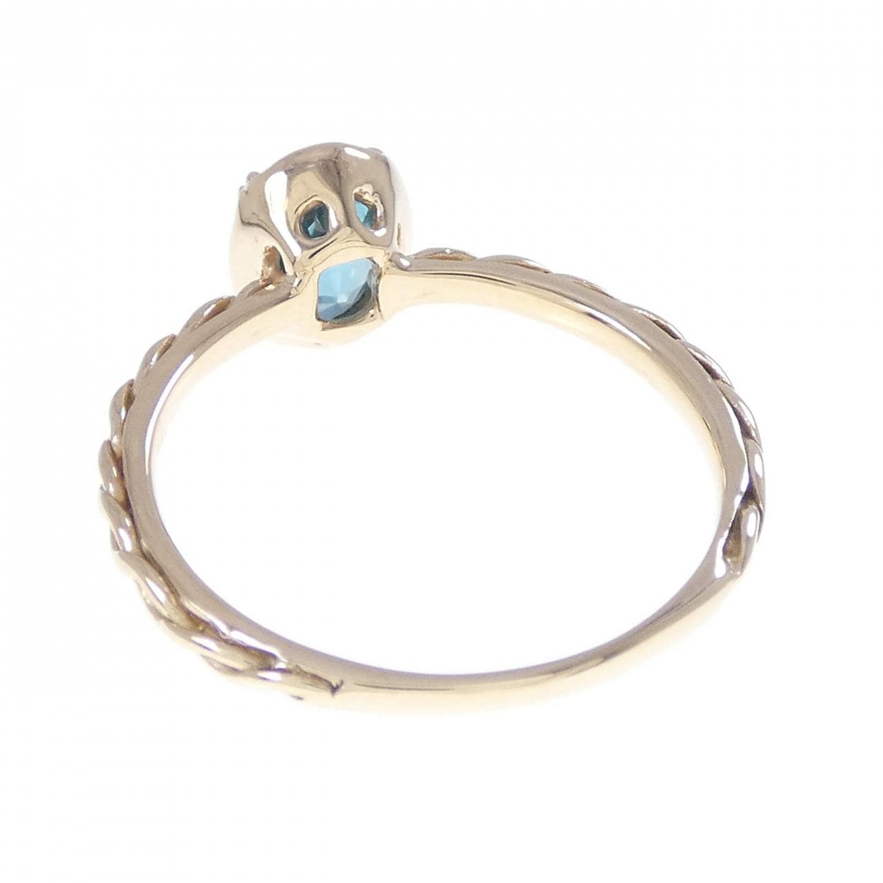 K10YG ジルコン リング