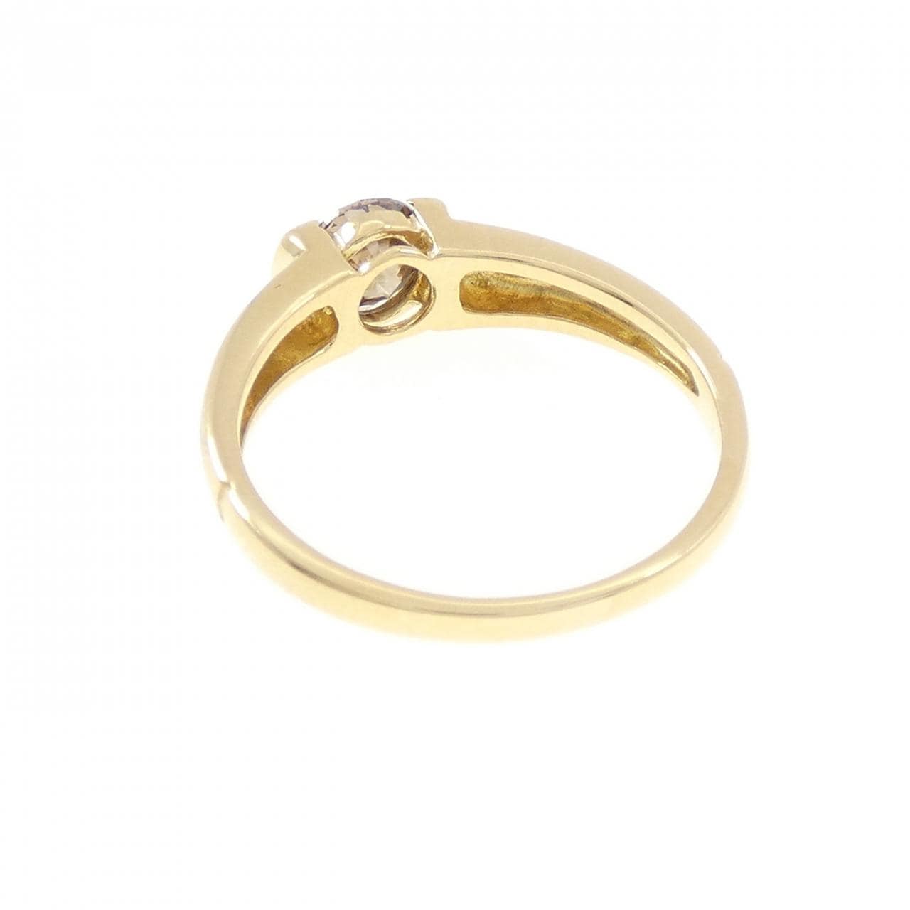 K18YG ダイヤモンド リング 0.70CT