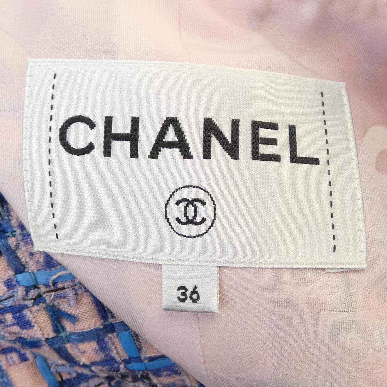 シャネル CHANEL P70099V49020 21P ノーカラージャケット
