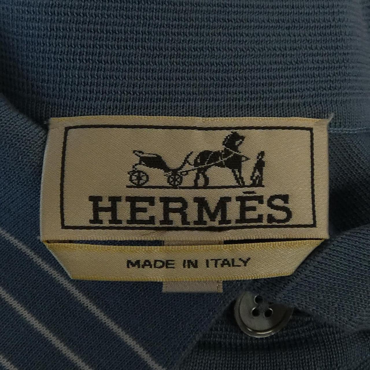 エルメス HERMES 41-5700 ポロシャツ