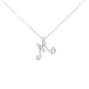 ポンテヴェキオ イニシャル ネックレス 0.16CT