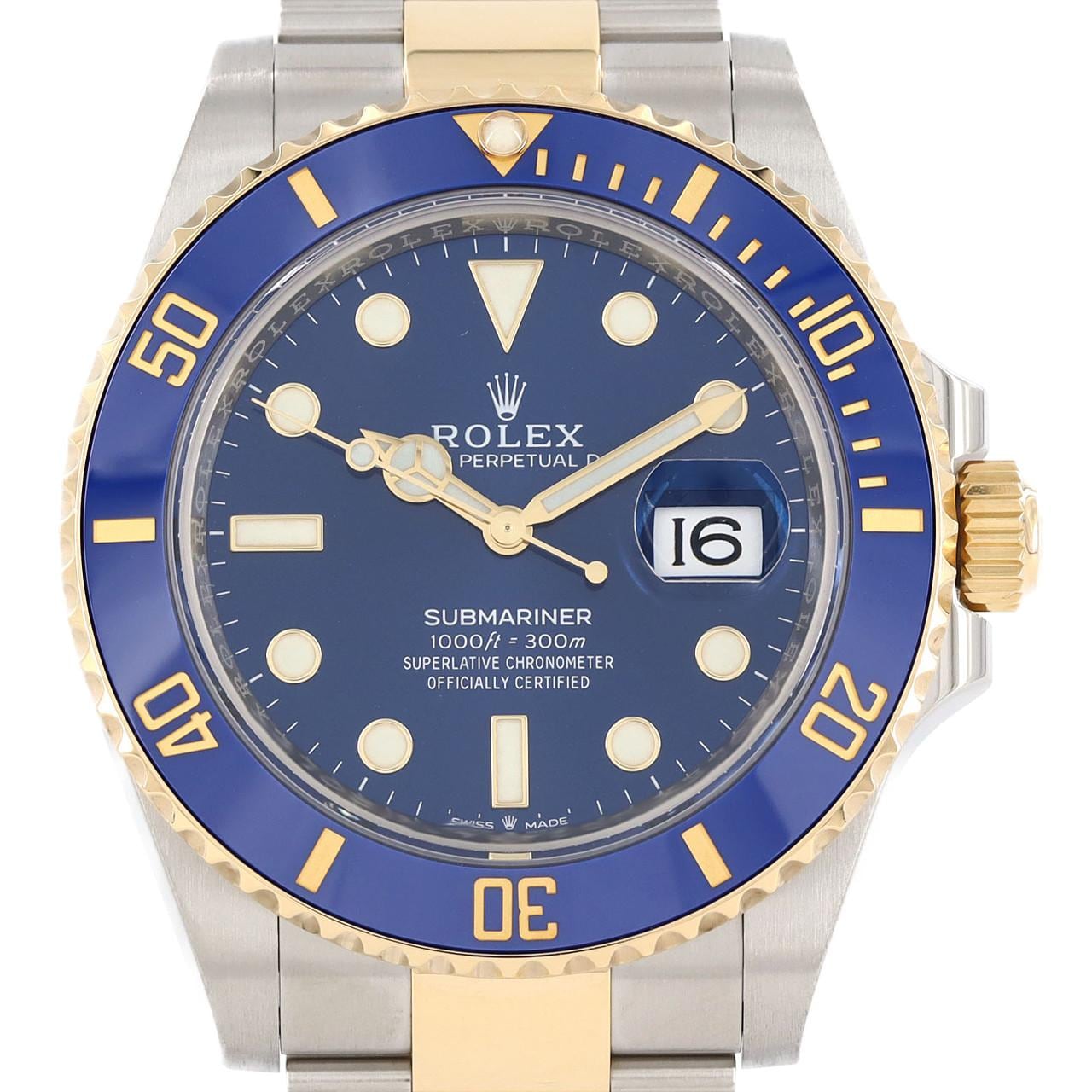 ROLEX Submariner Date 126613LB SSxYG自動上弦random number