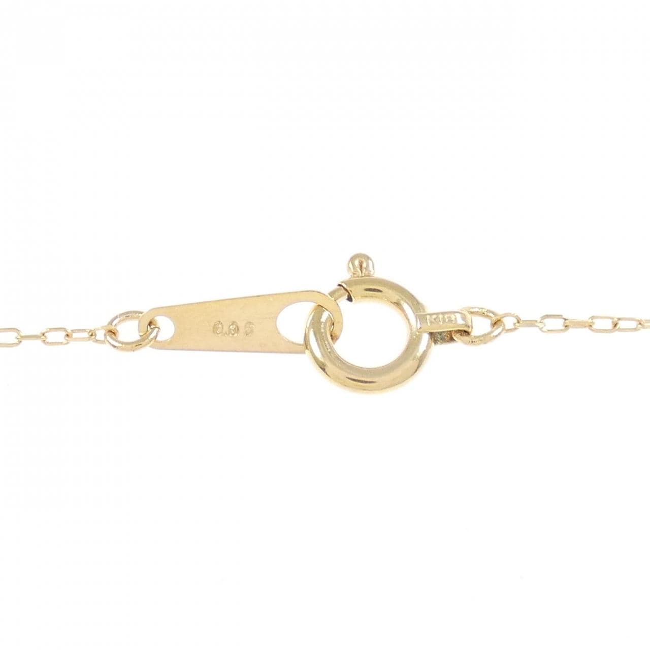 K18PG ダイヤモンド ネックレス 0.05CT