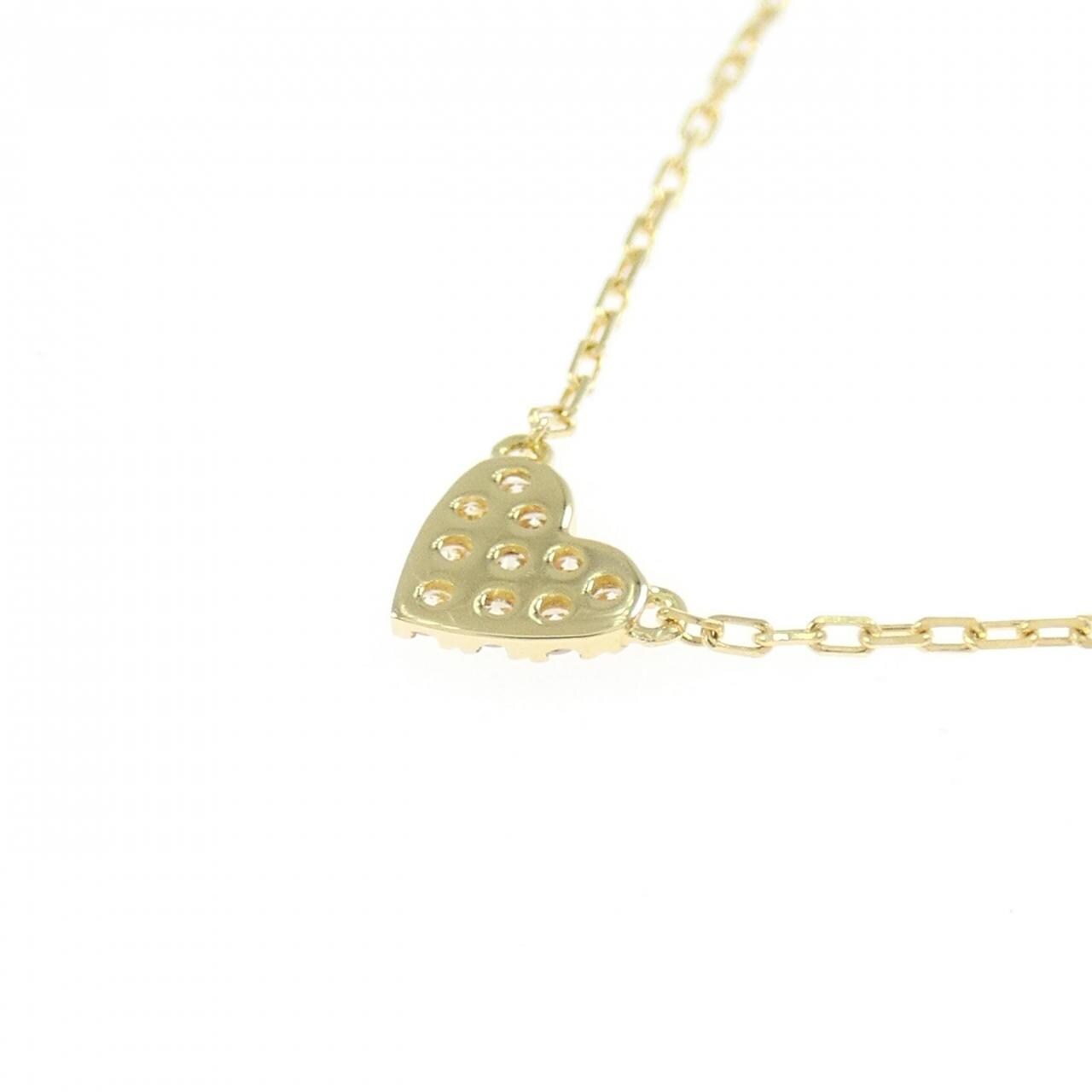 アーカー ハートパヴェ ネックレス 0.05CT