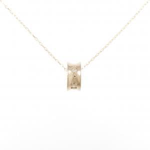 K18PG ダイヤモンド ネックレス 0.12CT