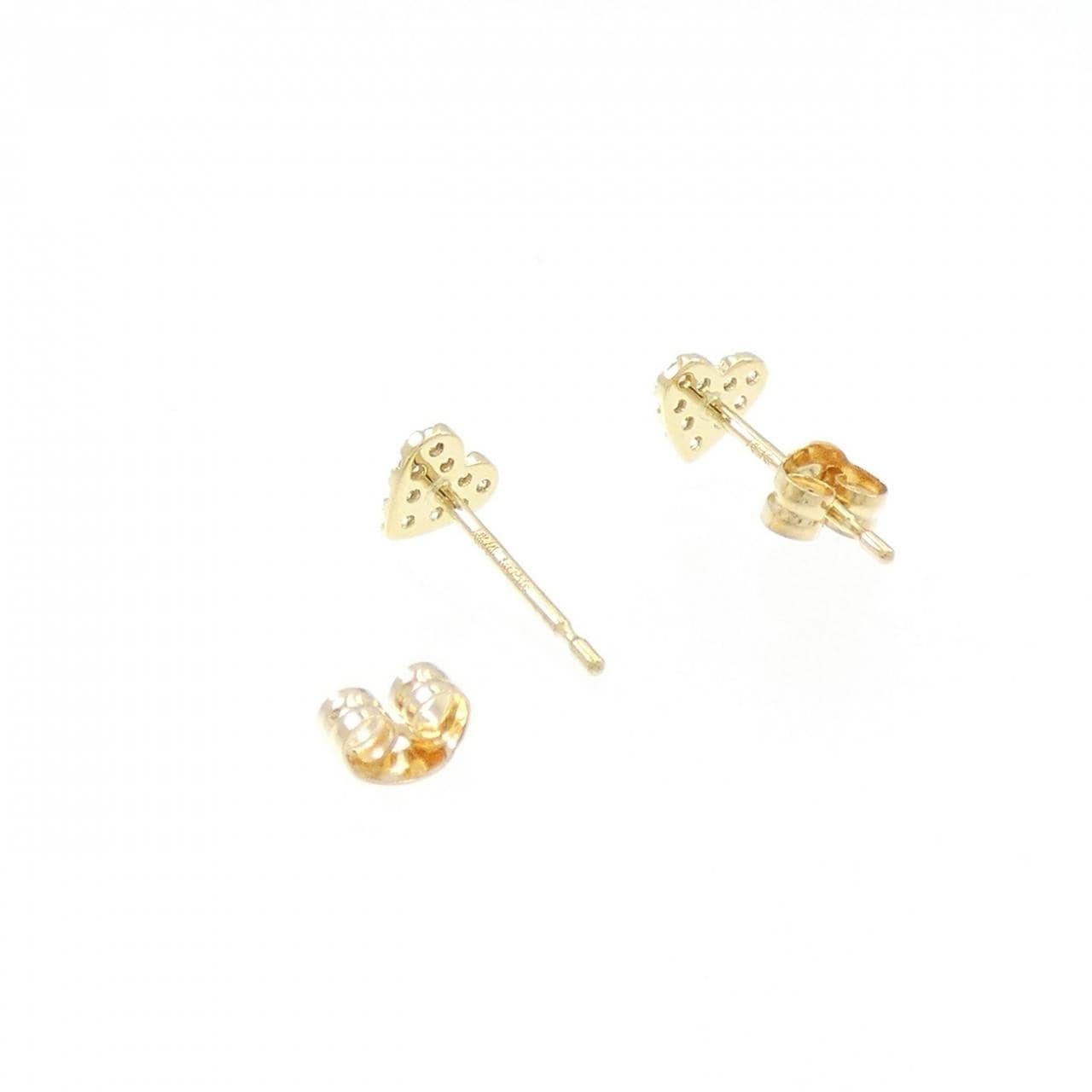 コメ兵|アーカー ハートパヴェ ピアス 0.10CT|AHKAH|ブランド コメ兵|アーカー ハートパヴェ ピアス 0.10CT|AHKAH|ブランド
