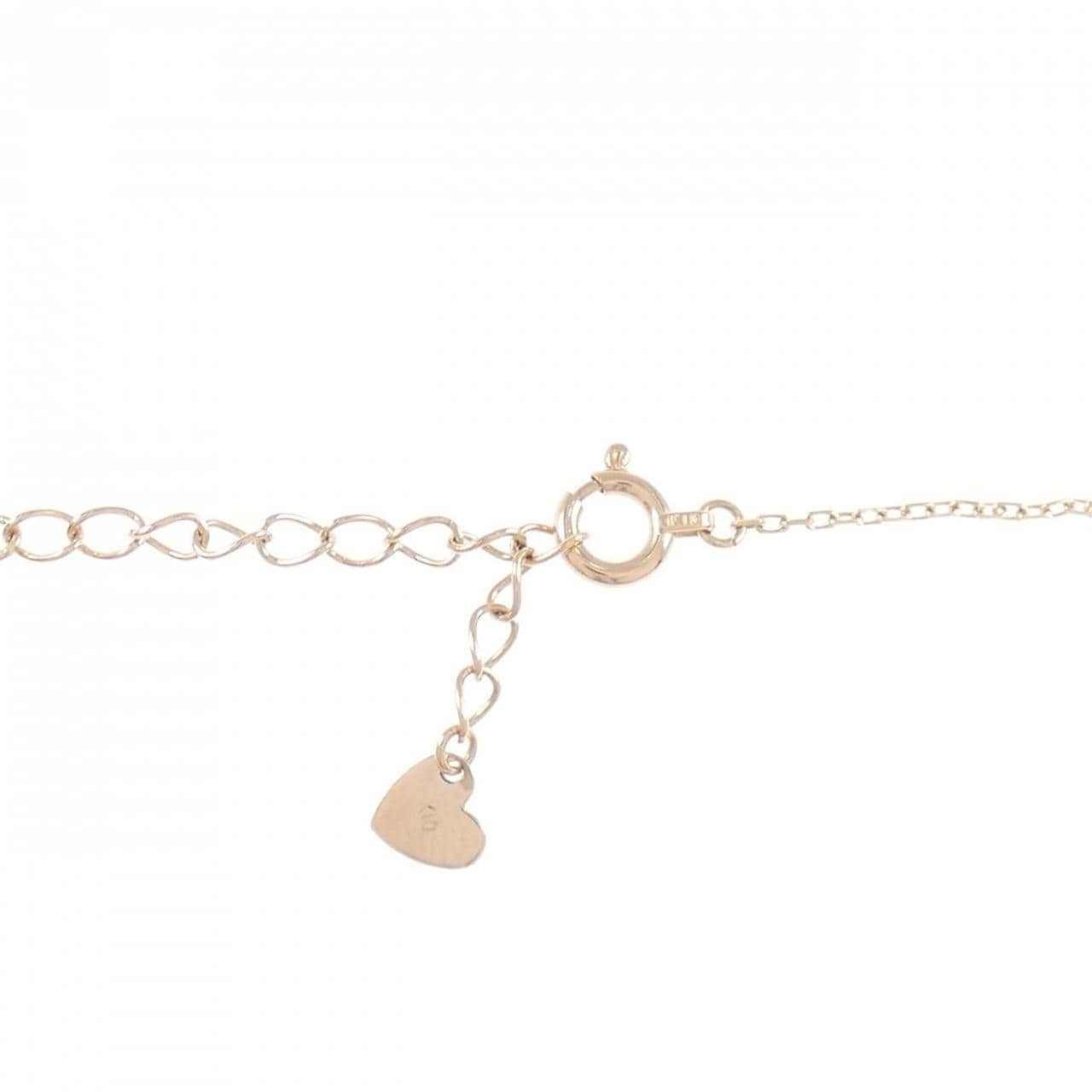 K10PG ダイヤモンド ブレスレット 0.10CT