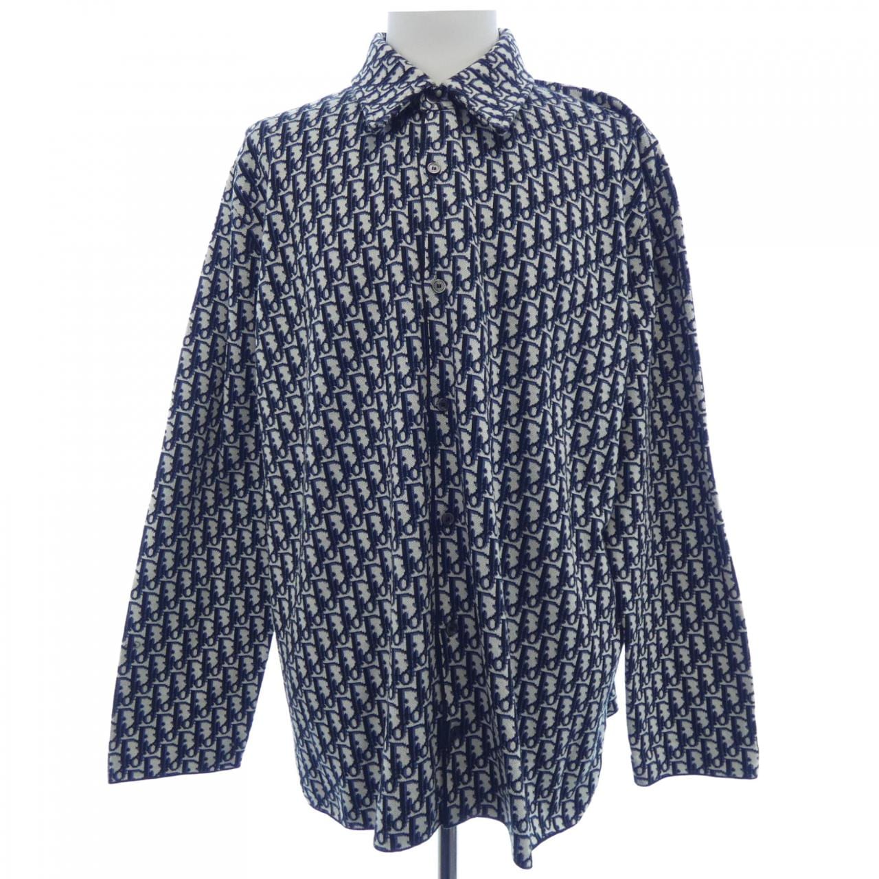 ディオール DIOR オーバーシャツ ディオール オブリーク コットンジャカード 023M550AT099 シャツ