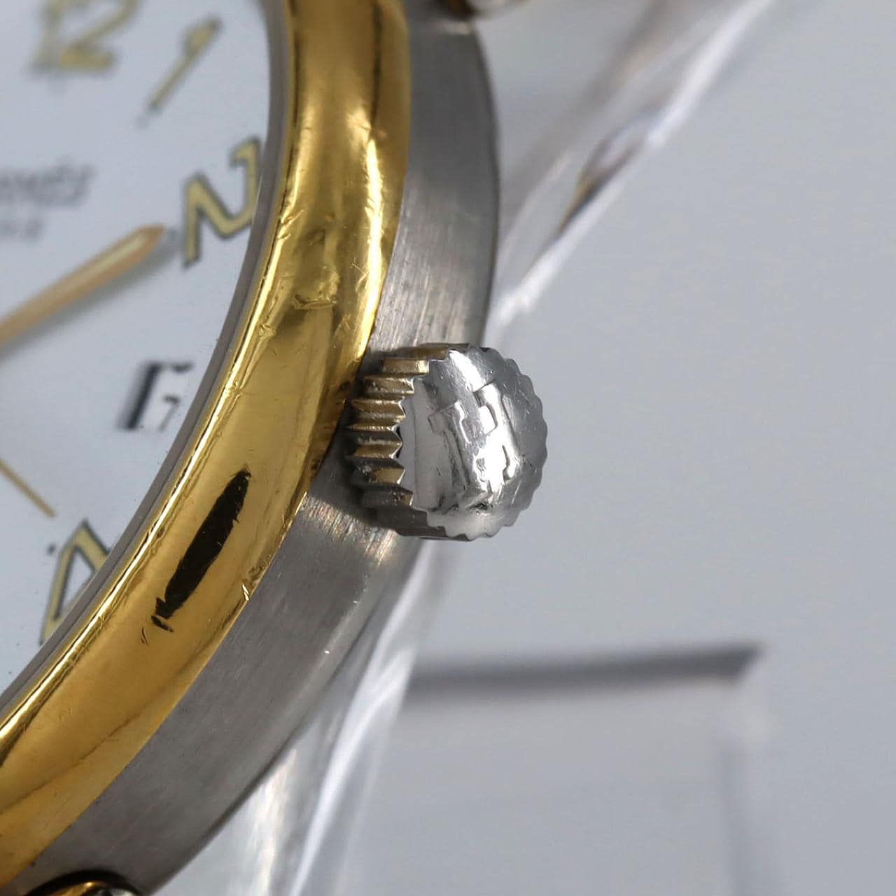 【ノーメンテナンス還元価格】エルメス プルマン コンビ SSxGP クォーツ