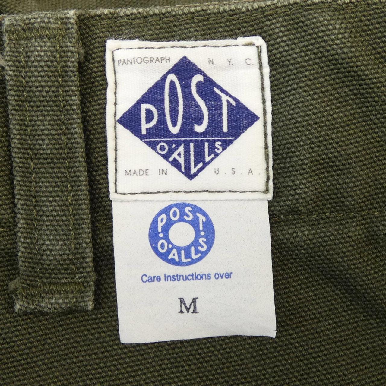 ポストオーバーオールズ POST O'ALLS パンツ